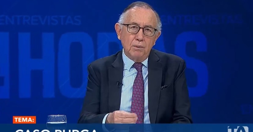 El exembajador de Ecuador en la ONU fue entrevistado en Teleamazonas./ Foto: cortesía El exembajador de Ecuador en la ONU fue entrevistado en Teleamazonas./ Foto: cortesía