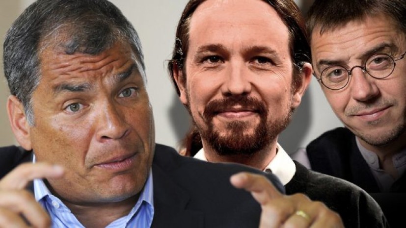 El Gobierno de Ecuador investiga cómo se financia Podemos El Gobierno de Ecuador investiga cómo se financia Podemos