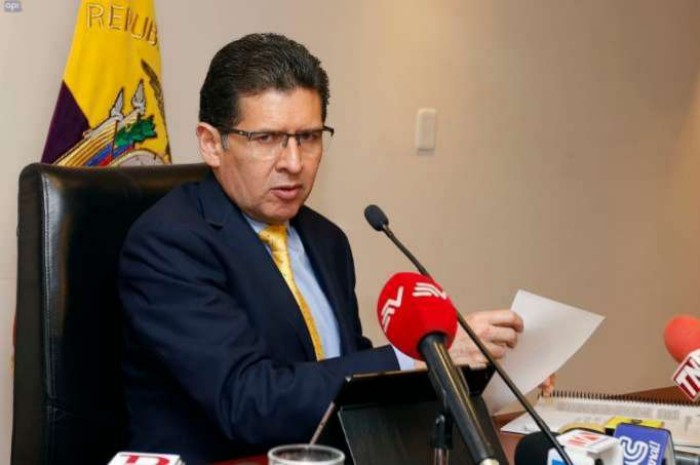 Exprocurador. El informe revisa el periodo a cargo de García. Foto: La Hora Exprocurador. El informe revisa el periodo a cargo de García. Foto: La Hora