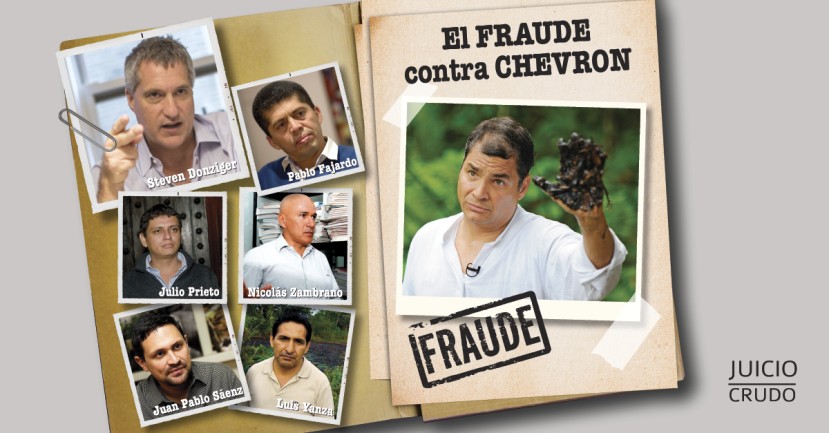 Líderes de opinión en Ecuador comentan último revés del fraude contra Chevron / Foto: Juicio Crudo Líderes de opinión en Ecuador comentan último revés del fraude contra Chevron / Foto: Juicio Crudo