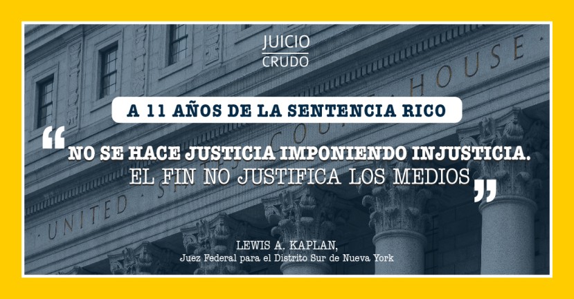 Imagen: Juicio Crudo Imagen: Juicio Crudo
