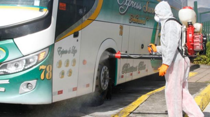 El transporte interprovincial se mantiene suspendido por el coronavirus. Foto: Eduardo Terán / EL COMERCIO El transporte interprovincial se mantiene suspendido por el coronavirus. Foto: Eduardo Terán / EL COMERCIO