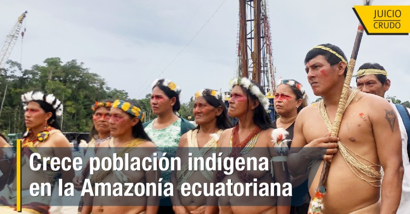 376,373 indígenas habitan en las seis provincias de El Oriente. Se desmienten las falacias de sobre supuestos riegos de desaparición de las nacionalidades indígenas 376,373 indígenas habitan en las seis provincias de El Oriente. Se desmienten las falacias de sobre supuestos riegos de desaparición de las nacionalidades indígenas