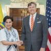 Gabriela Sommerfeld mantuvo varias reuniones en Washington 