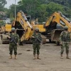 108 excavadoras fueron decomisadas en Yutzupino
