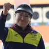 Diana Durango sumó oro para Ecuador en día lluvioso en los Suramericanos 