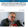 O Globo: Delator de Odebrecht pagó por lo menos $ 14 millones en sobornos a Jorge Glas