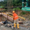 Pastaza: La construcción del puente de sobre el río Anzu avanza