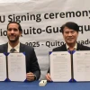 Corea del Sur impulsará la vía Quito-Guayaquil