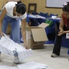 Menos de 20.000 votos separan a Noboa de González, escrutado el 96,39 % 