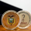 El Banco Central presentó una moneda alusiva a la participación de Ecuador en el Mundial