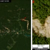 Unas 1.660 hectáreas fueron deforestadas en la Amazonía ecuatoriana por minería aurífera desde 2017