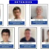 7 personas fueron detenidas en una operación contra la pornografía infantil