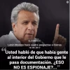 Equipo internacional investigará cámara en la Presidencia