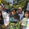 Cientos de personas marcharon por el "No" en las consultas del Yasuní y el Chocó Andino