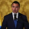 El presidente ecuatoriano participará en un encuentro protocolar en la OEA y recibirá un premio de liderazgo por su política contra el crimen organizado
                                                width=