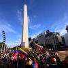 Venezolanos protestan en América y España para exigir la salida de Maduro