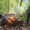 Un laboratorio de droga fue destruido en Sucumbíos