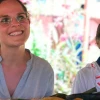 María Brown recorrió Sarayaku por daños en escuelas