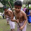 Danza de la chonta en honor a la Pacha Mama