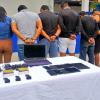 4 policías peruanos fueron detenidos en El Oro por comercialización de armas