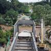 Armado del puente Delta en Río Blanco entró en la fase final