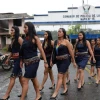 Policías amazónicas al mando
