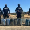 Hallan rutas de transporte de explosivos y combustible en la frontera entre Ecuador y Perú