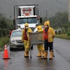 Erosión del río Coca afecta a la carretera Quito-Lago Agrio 