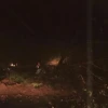 La vía Baeza-Tena está inhabilitada por un deslizamiento