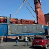 La movilización de generadores para la central en Esmeraldas comenzó
