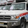 Las últimas 15 ambulancias 4x4 fueron entregadas 