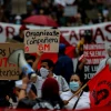 Mujeres marchan para rechazar silencio ante la violencia de género