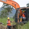 La construcción de drenajes agrícolas en Yantzaza avanza