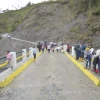 Inauguran puente que une Imbana con la capital de Zamora