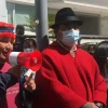 Indígenas amazónicos realizan plantón afuera de la Corte Constitucional por derrame del 2020