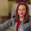 La canciller promocionó su candidatura por el Caribe en el avión presidencial