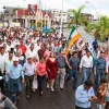 Ciudadanos de Sucumbíos salieron para exigir a la asamblea nacional aprueben la Ley Especial Amazónica