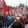 Sindicatos rechazan "represión" a la manifestación contra Noboa