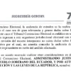 TCE niega la inscripción de candidatura a Fernando Villavicencio