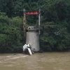 Un puente se cayó en Yantzaza