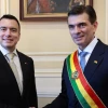 Daniel Noboa y Rodrigo Paz reinician cooperación entre Ecuador y Bolivia