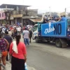 Ráfaga de huevos para Rafael Correa en La Maná