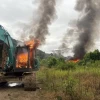 11 campamentos de minería ilegal fueron destruidos en Gualaquiza