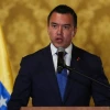 Noboa no descarta que fuerzas especiales del exterior apoyen en seguridad
