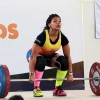 Angie Palacios, vicecampeona mundial de levantamiento de pesas