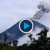 El Instituto Geofísico reporta un leve incremento en la actividad del volcán Reventador
