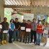Productores de maíz de Tundayme se graduaron