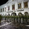 Latacunga, sede temporal de Gobierno, se militariza