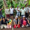 Familias de El Pangui aprenden sobre agricultura campesina 